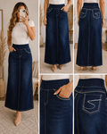Sophie Maxi denim skirt