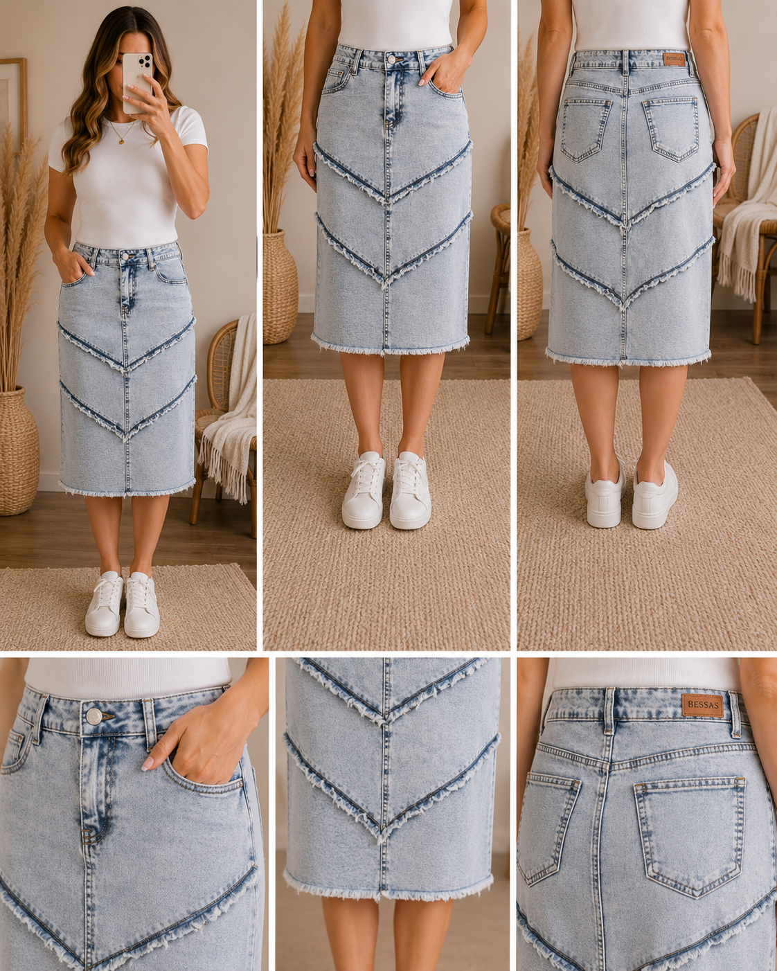 Stacy denim skirt